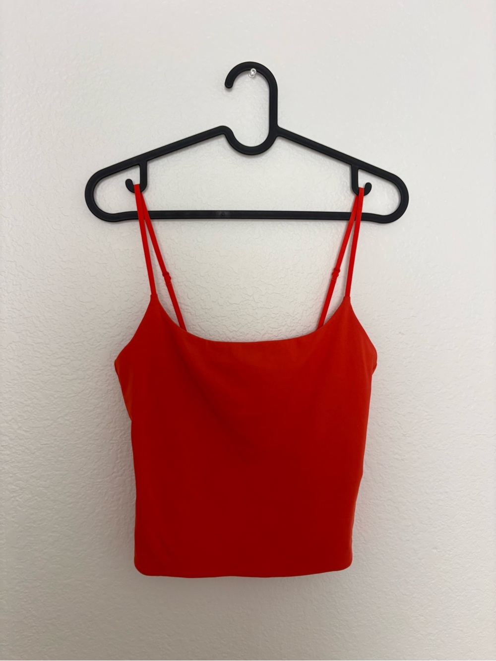 Red Orange Aritiza Cropped Tank